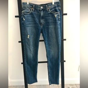 ❤️ High-waisted straight-cut stretch jeans SILVER JEANS